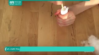 دوخت پا و پرکردن بدن با پنبه برای ساخت عروسک روسی
