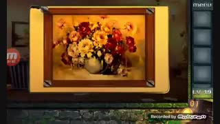 حل مرحله ۱۹ Escape Game 50 Rooms 2 Level 19