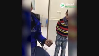 فیلم جراحی بیمار مبتلا به فلج مغزی