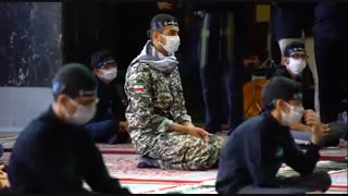 گزیده ای از سوگواره «احلی من العسل» در حرم رضوی