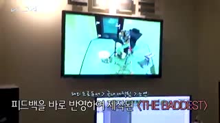 پشت صحنه منتشر شده از ضبط میون و سویون برای آهنگ ”THE BADDEST“ از گروه K/DA +ساب فارسی