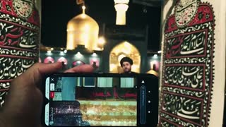 پشت صحنه نهمین شب از تکیه مجازی امام رضا