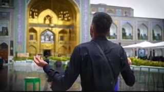 تصاویر زیبا از باران عصر روز عاشورا حرم مطهر رضوی