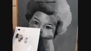 موی فر در نقاشی