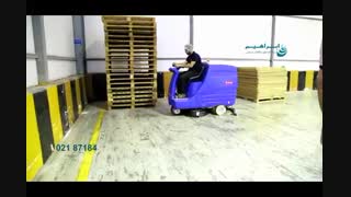 اهمیت پهنای نظافت و فشار برس مناسب در اسکرابر سرنشین دار