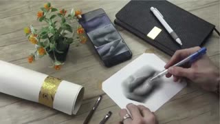 آموزش طراحی و نقاشی سیاه قلم