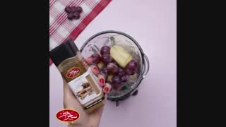آشپزی با سحرخیز - اسموتی موز و انگور