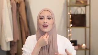 آموزش بستن حجاب کامل بدون هیچ گیره ای