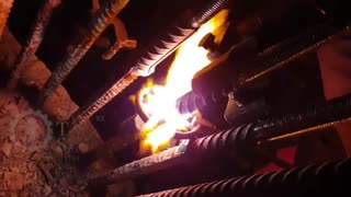 فیلم جوشکاری فورجینگ سر به سر بسر میلگرد جایگزین کاشت میلگرد با چسب هیلتی