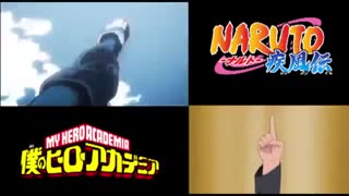 MHA Naruto Shippuden Comparison [Parody]