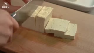 طرز تهیه کاری و توفوی سرخ شده_ غذای کره جنوبی