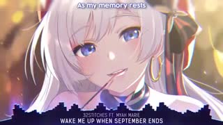 Nightcore - Wake Me Up When September Ends - (Lyrics)