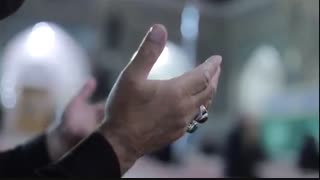 عزاداری هیئت فدائیان حضرت ابوالفضل در حرم مطهر رضوی