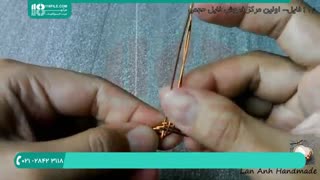 ایده ای زیبا برای ساخت دستبند با سیم مسی