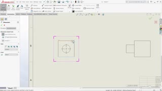 آموزش سالیدورک  Making your first CAD drawing