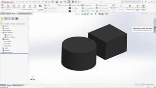 آموزش سالیدورک Applying materials, colors, and finishes