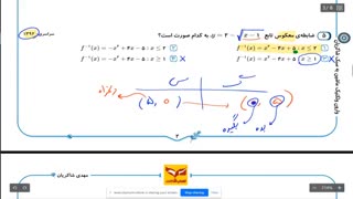 آموزش ریاضی کنکور - سوپر جت تابع وارون - استاد مهدی شاکریان
