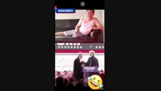 پسی زدن به ترامپ