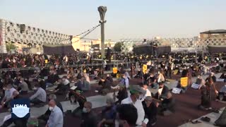 محکومیت اهانت به پیامبر (ص) در میدان امام حسین (ع) تهران