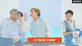 اجرای جدید آهنگ'' Dynamite ''  از بی تی اس  BTS در برنامه  Today Show Citi Music Seri