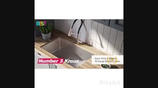 سینک ظرفشویی شیک و مدرن