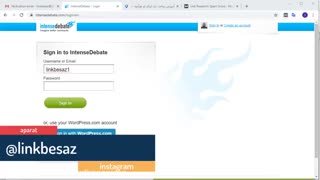 آموزش ساخت بک لینک در سایت intensedebate.com