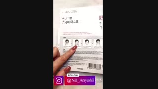 پخش عمده لوازم آرایش ماسک ورقه ای کره ای ۰۹۱۲۹۴۰۴۹۷۶