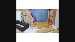 باکس گل با ورق پلکسی گلاس