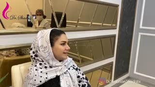 فیلم جراحی بینی گوشتی با تیپ بسیار پهن و پوست بسیار ضخیم