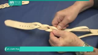 نحوه ی دوخت و برش چرم برای ساخت کمربند زنانه