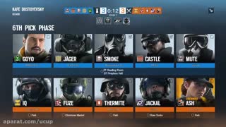 مسابقه رینبوسیکس بین تیم های NG و Osiris از سری مسابقات UCUP