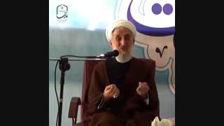 درس اخلاق آیت الله صدیقی در دوره طرح ولایت بنیاد علوی اردوگاه امام خمینی (ره)