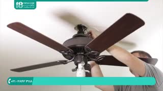 علت داغ شدن سریع و به سرعت لازم نرسیدن پنکه سقفی