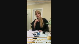 فیلم نمونه تزریق واقعی ژل لب