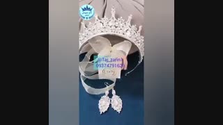 رضایت عروس خانم از تاج رویایی ایشون