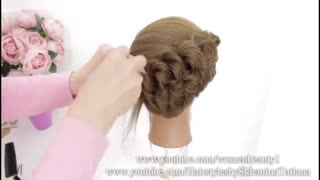 آموزش مدل مو دخترانه نوار گره ای- مومیس مرجع و مشاور مو