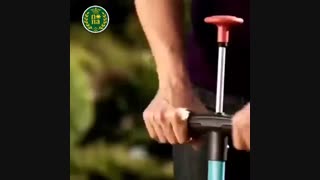 روش جالب برای حذف علف های هرز