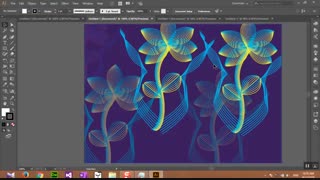 جلوه blend  در illustrator