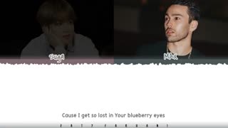 لیریک اهنگ Blueberry Eyesاز MAX با همکاری شوگا BTS