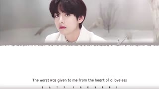 لیریک بخشی از آهنگ جدید تیهونگ BTS به نام KTH1..توضیحات