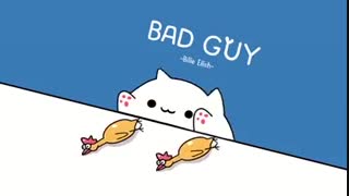 اهنگbad gye بیلی ایلیش به سبک گربه ای