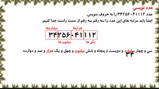 توضیح عددنویسی