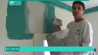 روش انجام بتونه کاری قبل از رنگ آمیزی دیوار