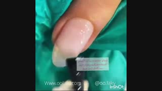 ترمیم ناخن با پلی ژل
