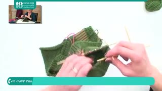 آموزش قلاب بافی پلیور بچه گانه با کاموای رنگی