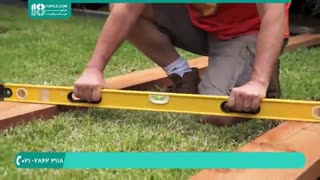 مرحله به مرحله طریقه ساخت گلخانه با کف چوبی و دیواره های شیشه ای