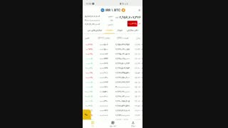 اموزش خرید و فروش بیت کوین در اپلیکیشن اندروید رمزینکس تریدر