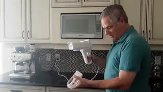 Nano hand held sanitizer