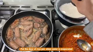 طرز تهیه کباب رول با سس گوجه جعفری