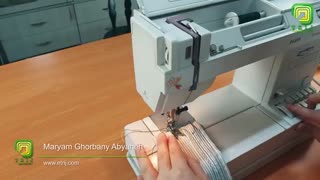 انواع دوخت بخیه در چرخ خیاطی کاچیران